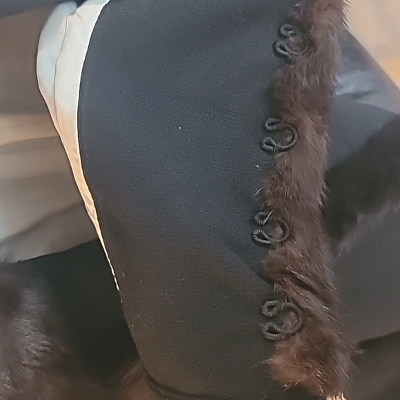 Christian Dior Mink Garniture Cropped Jacket - Picture 3 of 7